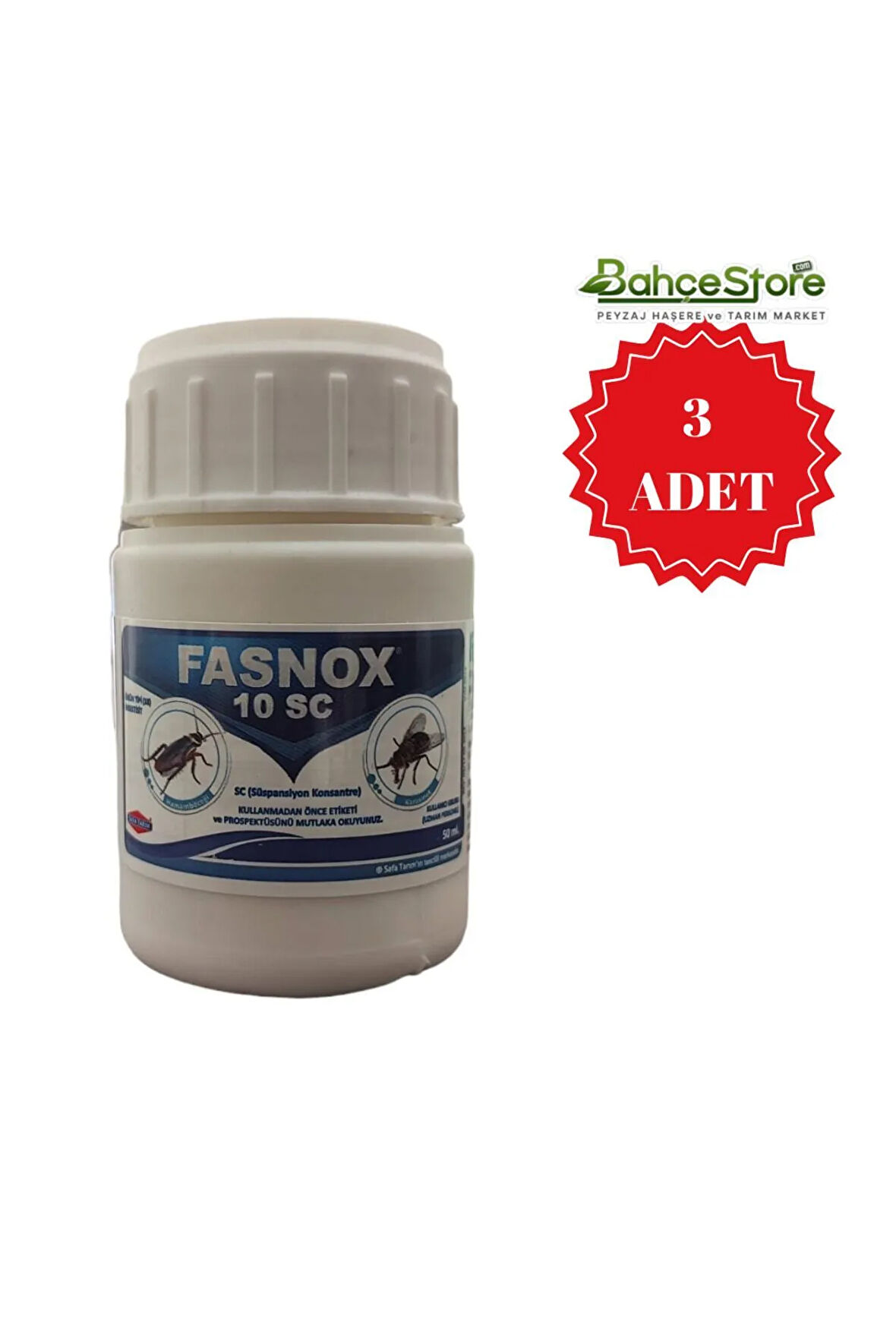 Fasnox 10 Sc Kokusuz 50 Ml 3 Adet