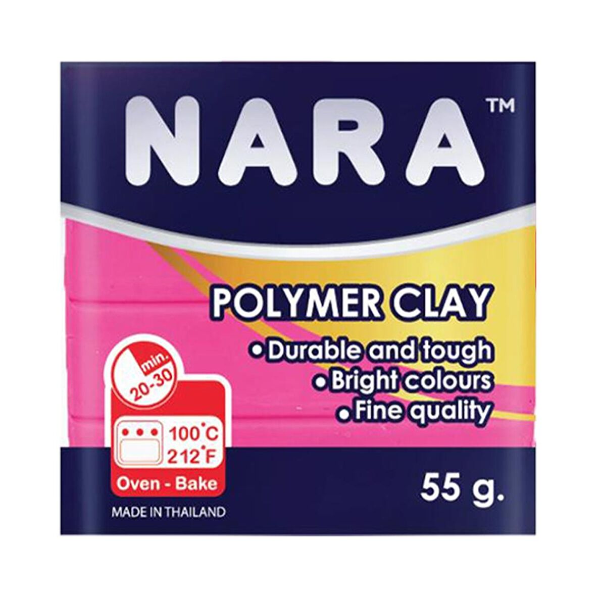 NARA Polimer Kil 55 Gram PM18 Hot Pink