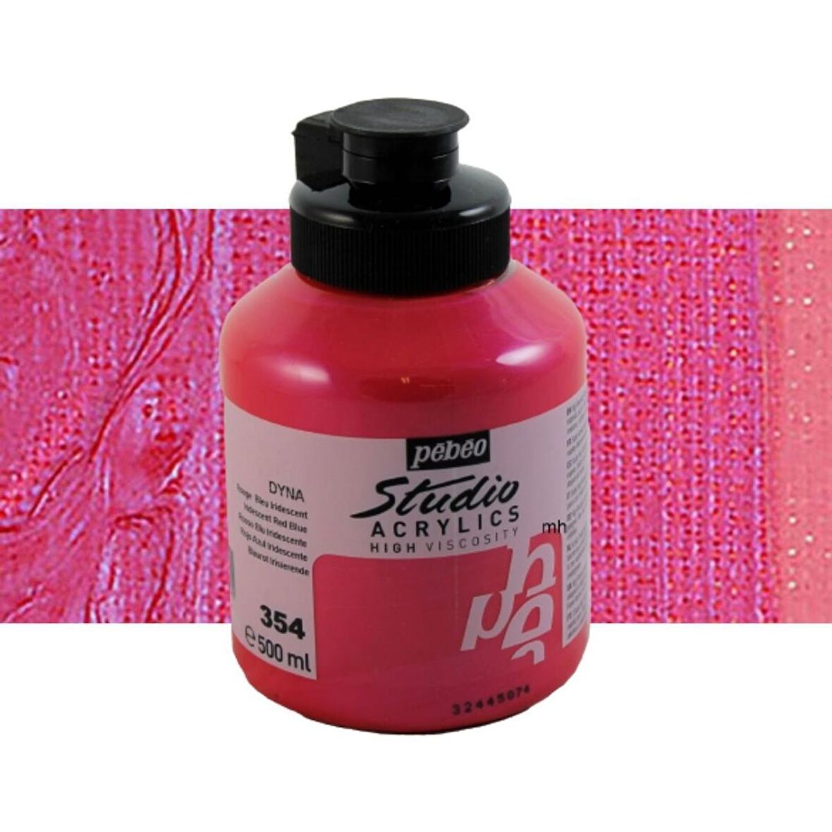 Pebeo Akrilik Boya Studio 500ml Iridescent Red Blue (Dyna) 354