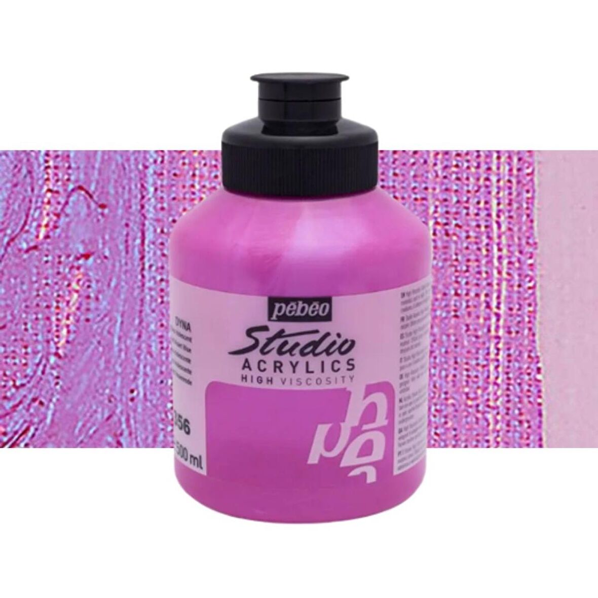 Pebeo Akrilik Boya Studio 500ml Iridescent Violet Blue(Dyna) 356