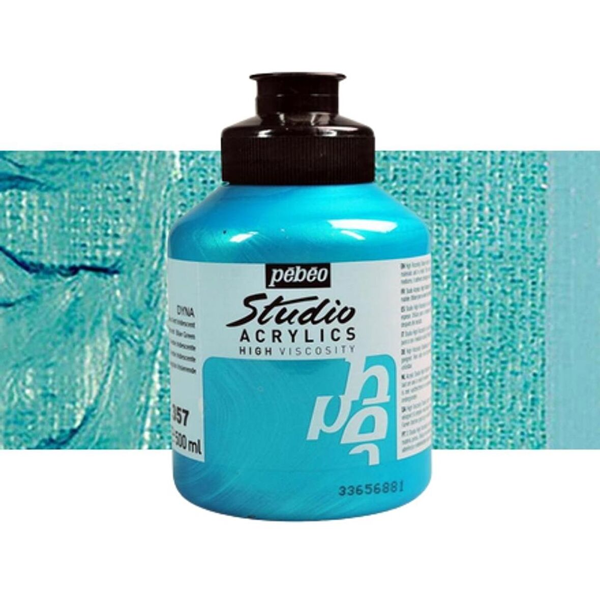 Pebeo Akrilik Boya Studio 500ml Iridescent Blue Green (Dyna) 357