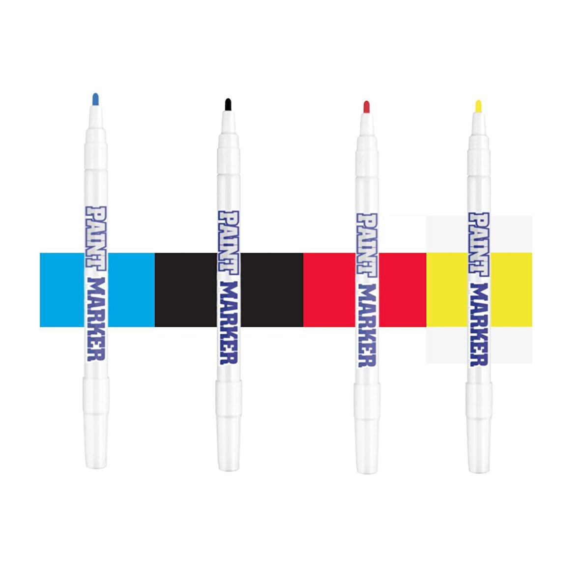 Bigpoint Paint Marker Fine Kalem 1-2 mm 4'lü Set