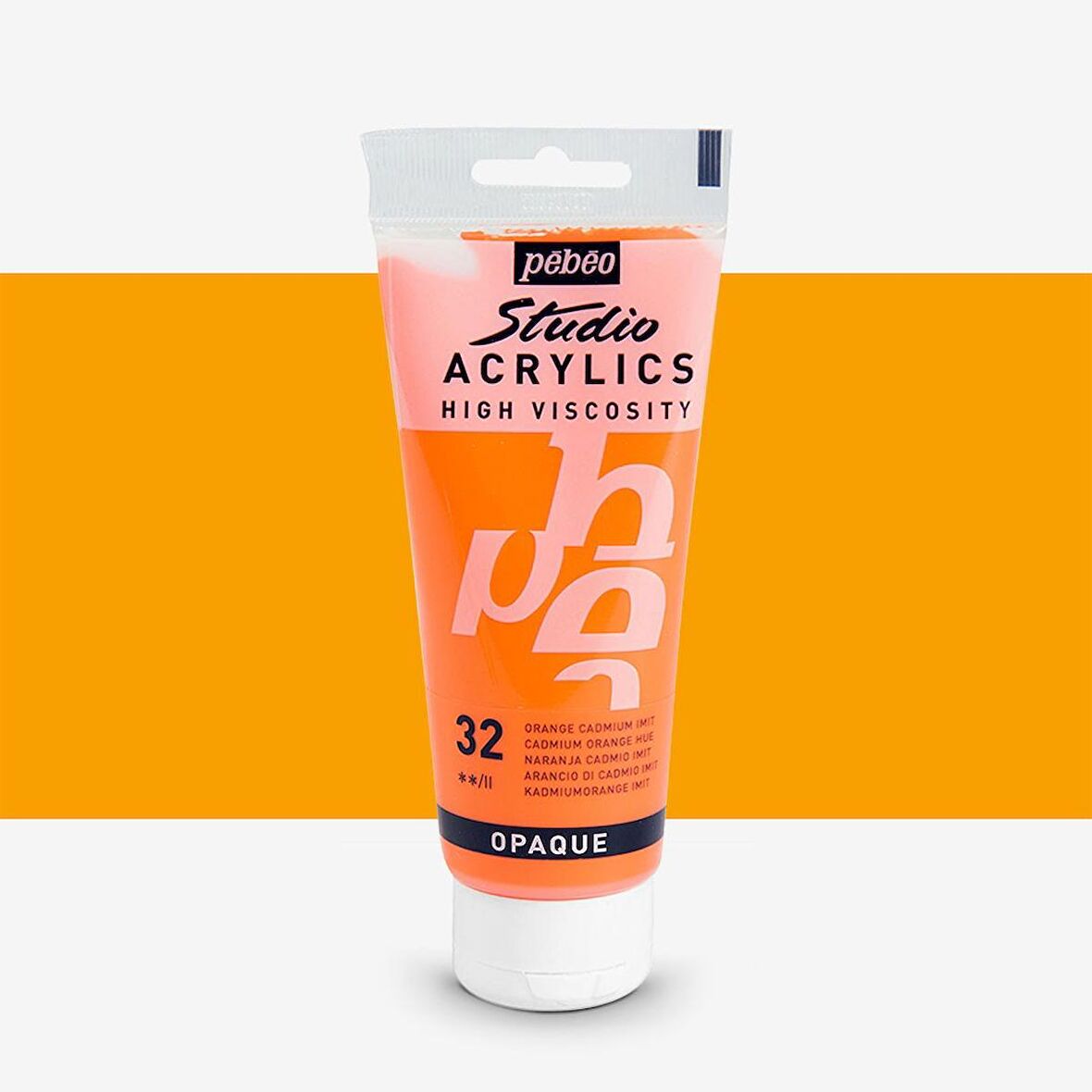 Pebeo Akrilik Boya Studio 100ml Cadmium Orange 32