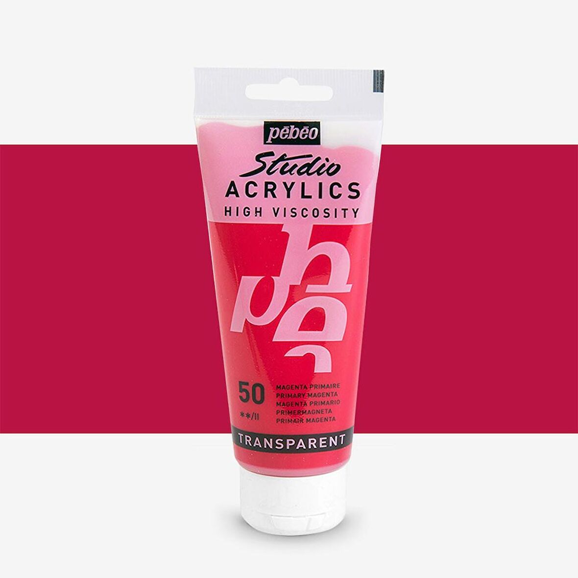 Pebeo Akrilik Boya Studio 100ml Primary Magenta 50