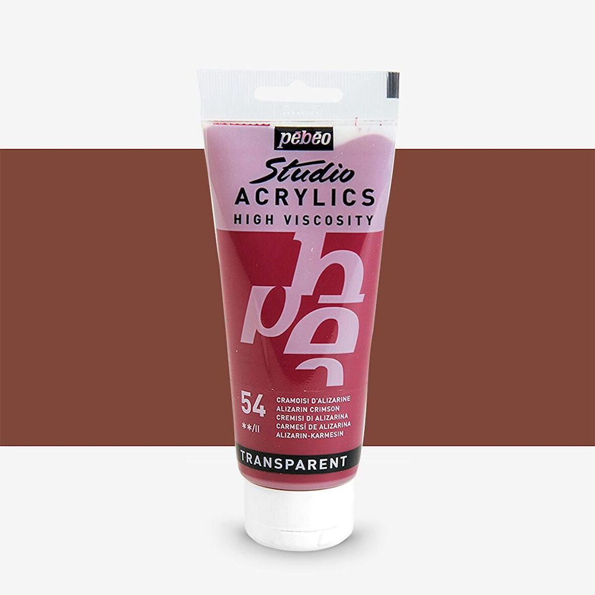 Pebeo Akrilik Boya Studio 100ml Alizarin Crimson 54