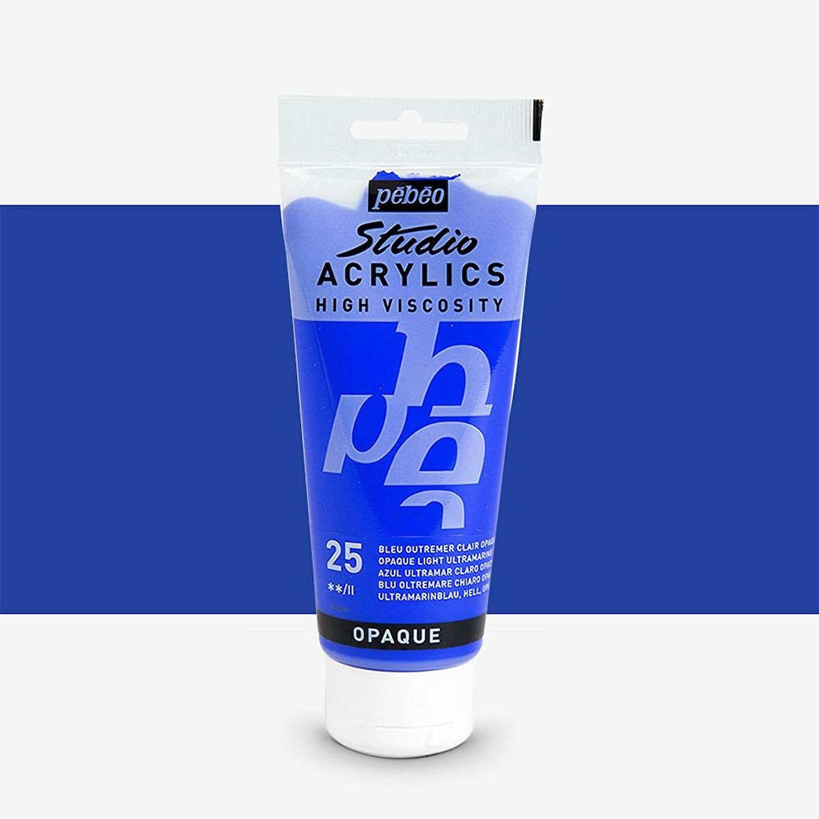 Pebeo Akrilik Boya Studio 100ml Light Ultramarine Blue 25