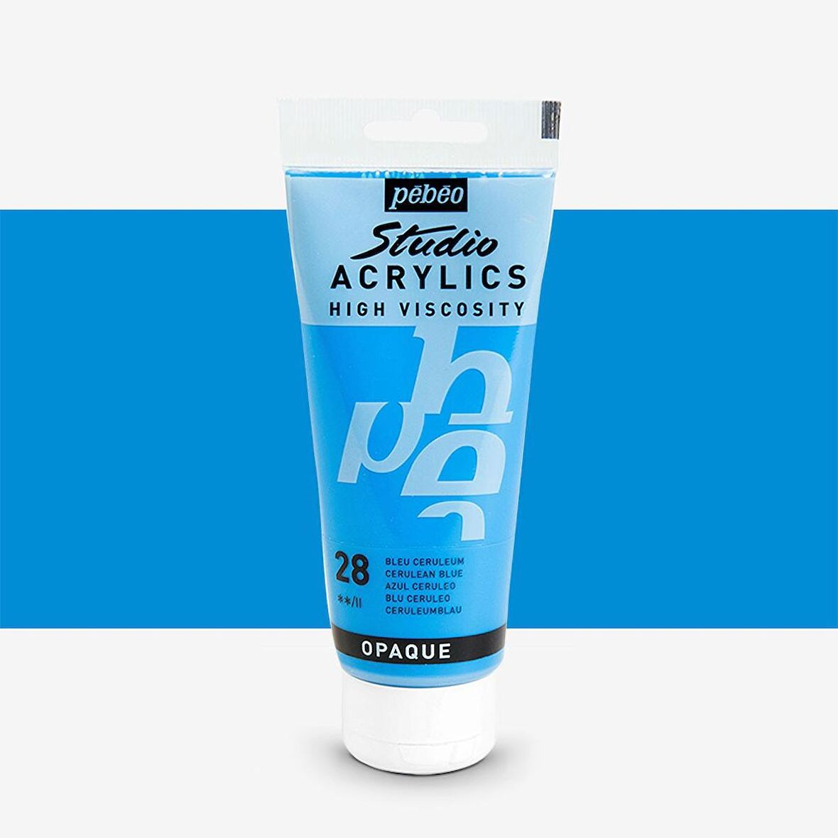 Pebeo Akrilik Boya Studio 100ml Cerulean Blue 28