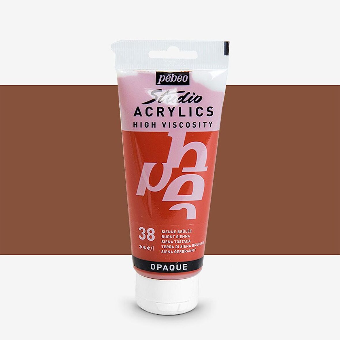 Pebeo Akrilik Boya Studio 100ml Burnt Sienna 38