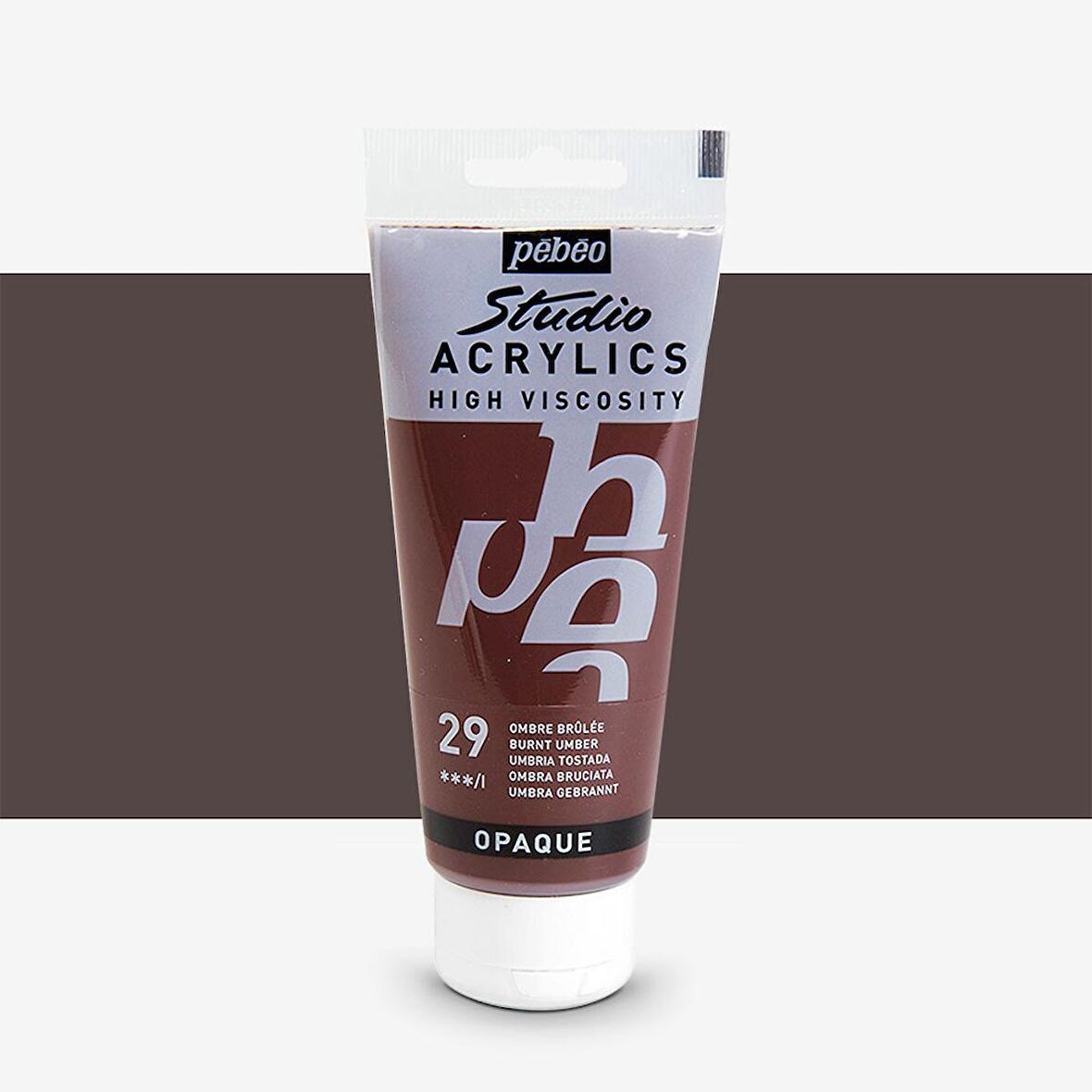 Pebeo Akrilik Boya Studio 100ml Burnt Umber 29
