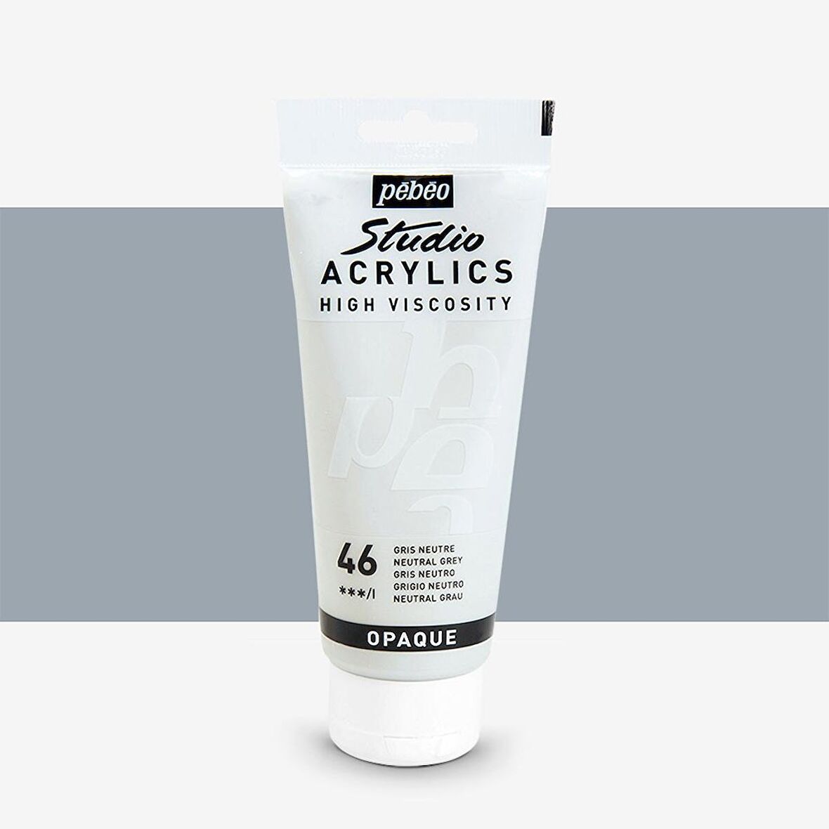 Pebeo Akrilik Boya Studio 100ml Neutral Grey 46