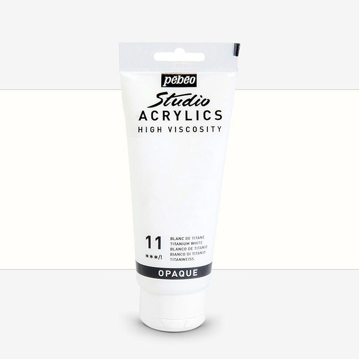 Pebeo Akrilik Boya Studio 100ml Titanium White 11