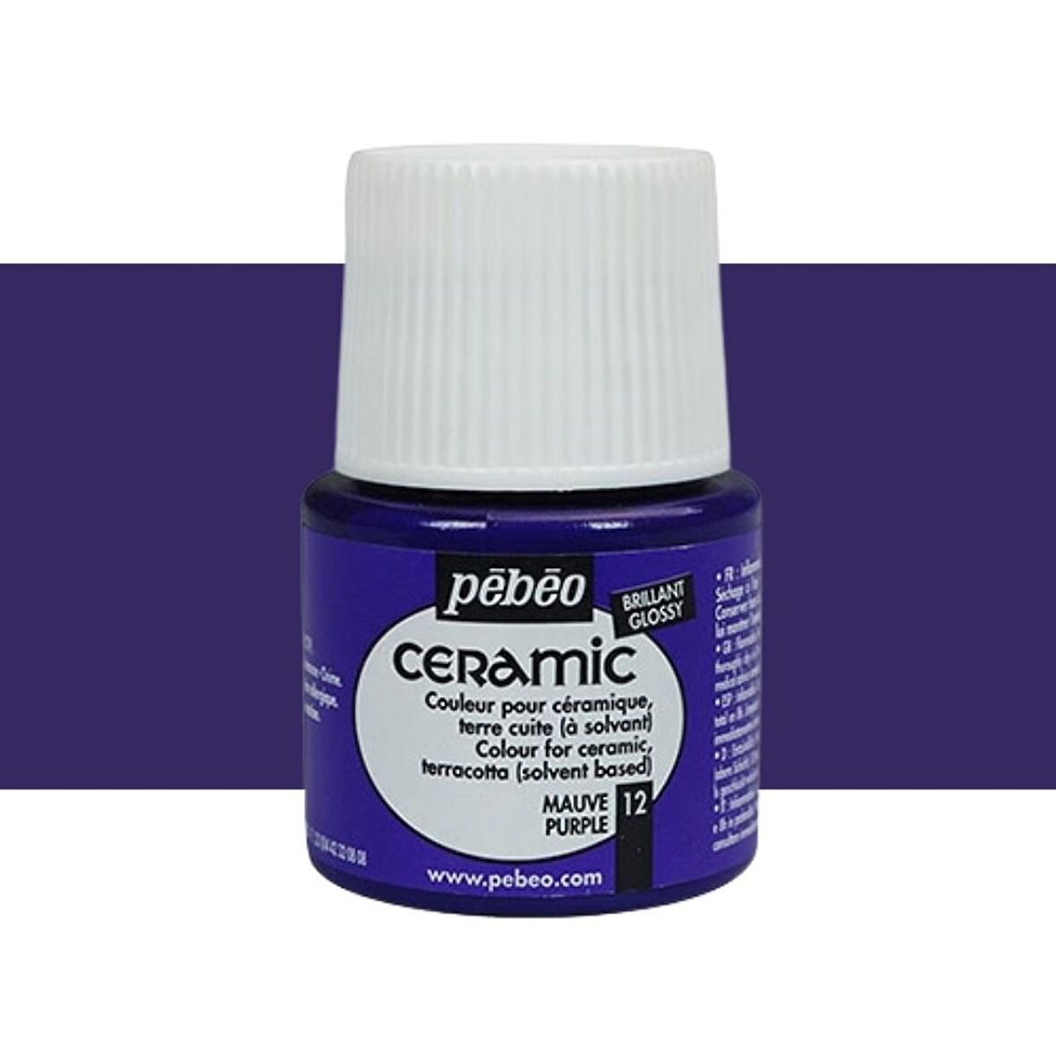 Pebeo Seramik Boyası 45ml Purple 12