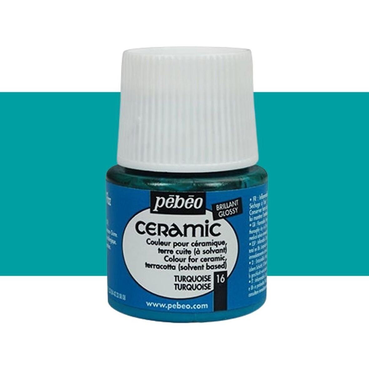Pebeo Seramik Boyası 45ml Turquoise 16