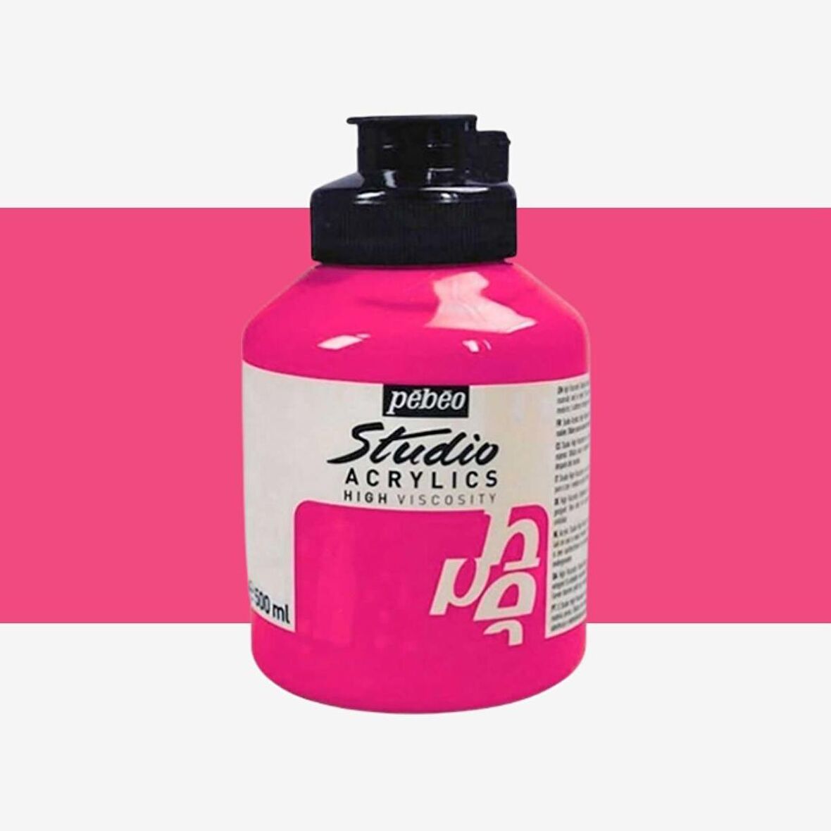 Pebeo Akrilik Boya Studio 500ml Azo Pink 55
