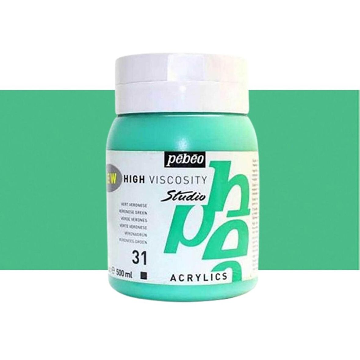 Pebeo Akrilik Boya Studio 500ml Veronese Green 31