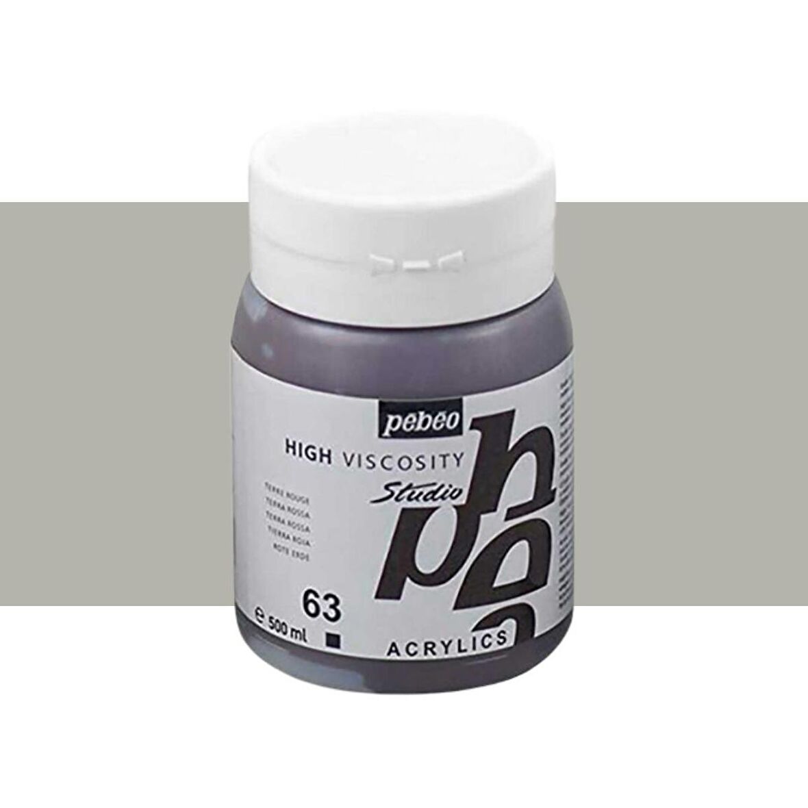 Pebeo Akrilik Boya Studio 500ml Terra Rossa 63
