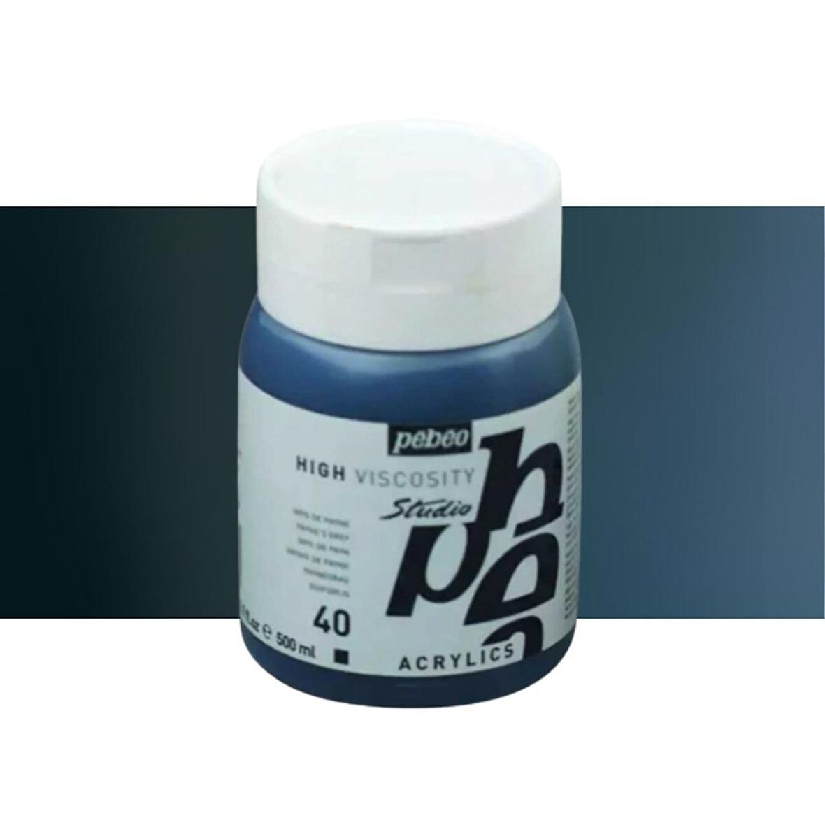 Pebeo Akrilik Boya Studio 500ml Payne's Grey 40