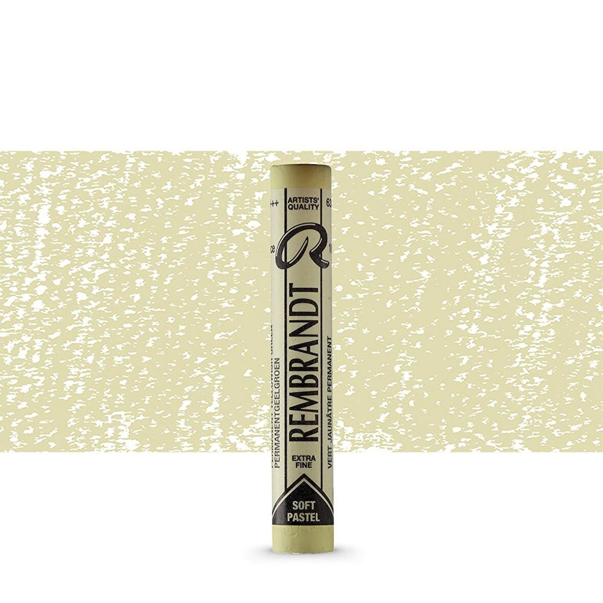 Rembrandt Soft Pastel Boya Permanent Yellow Green 633.9