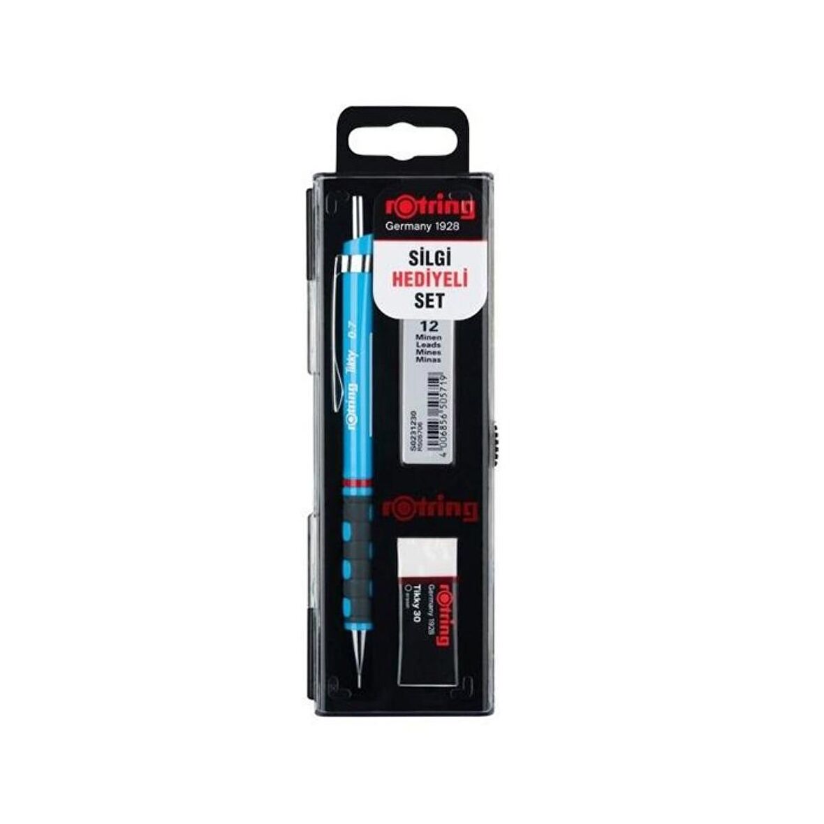 Rotring Tikky Versatil Uçlu Kalem Set 0,7mm Turkuaz