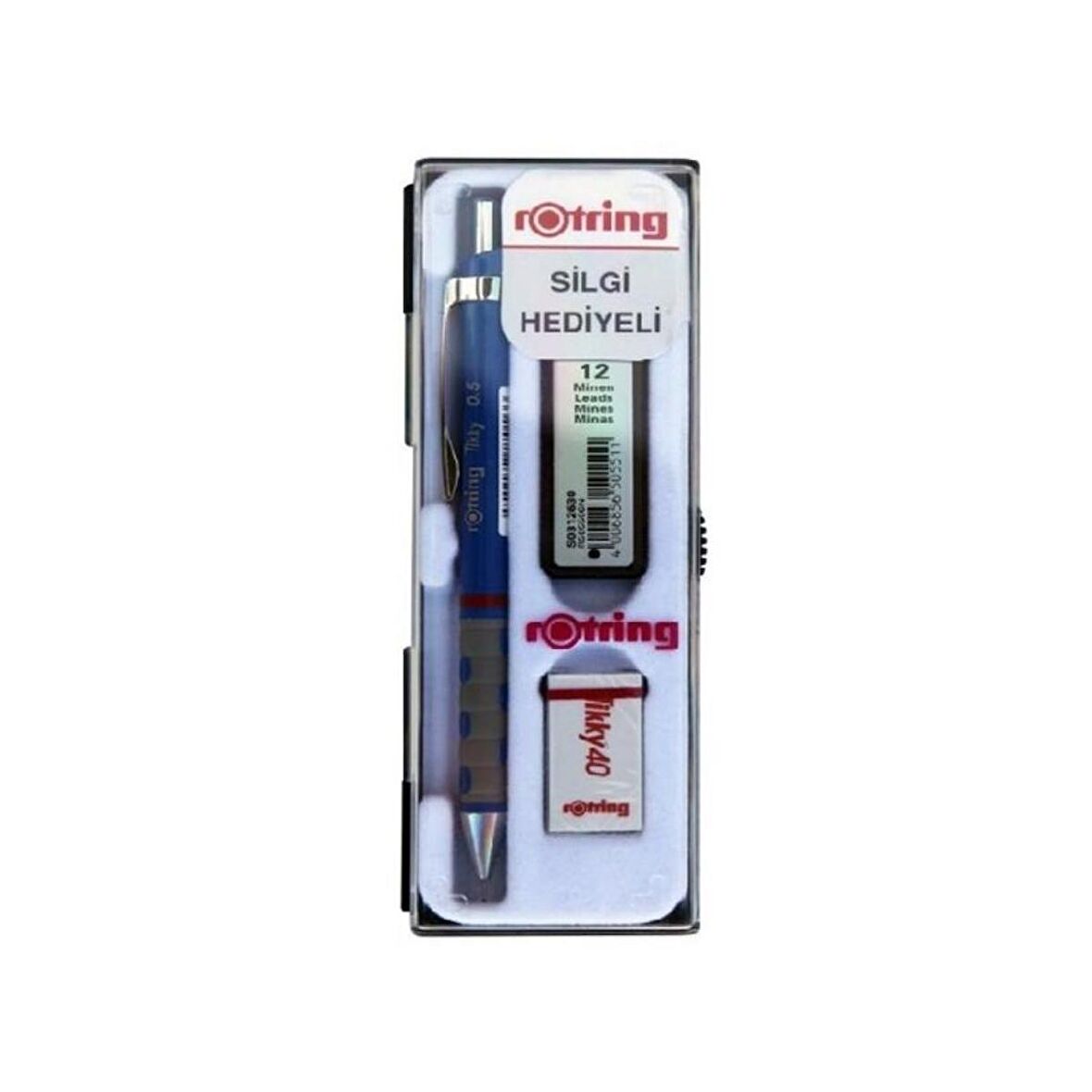 Rotring Tikky Versatil Uçlu Kalem Set 0,5mm Mavi