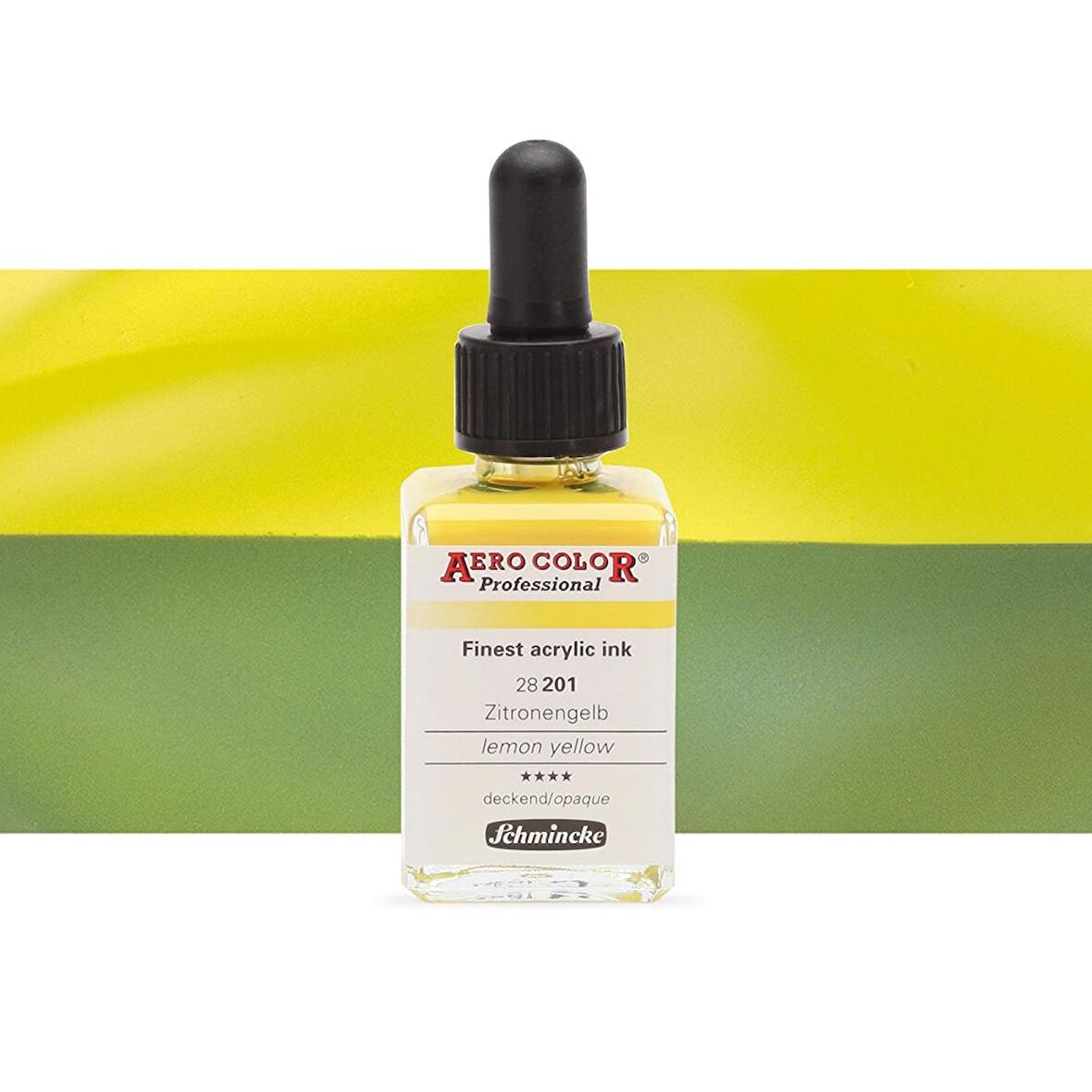 Schmincke Aero Color Professional Finest Akrilik ink. 28ml Lemon Yellow 201