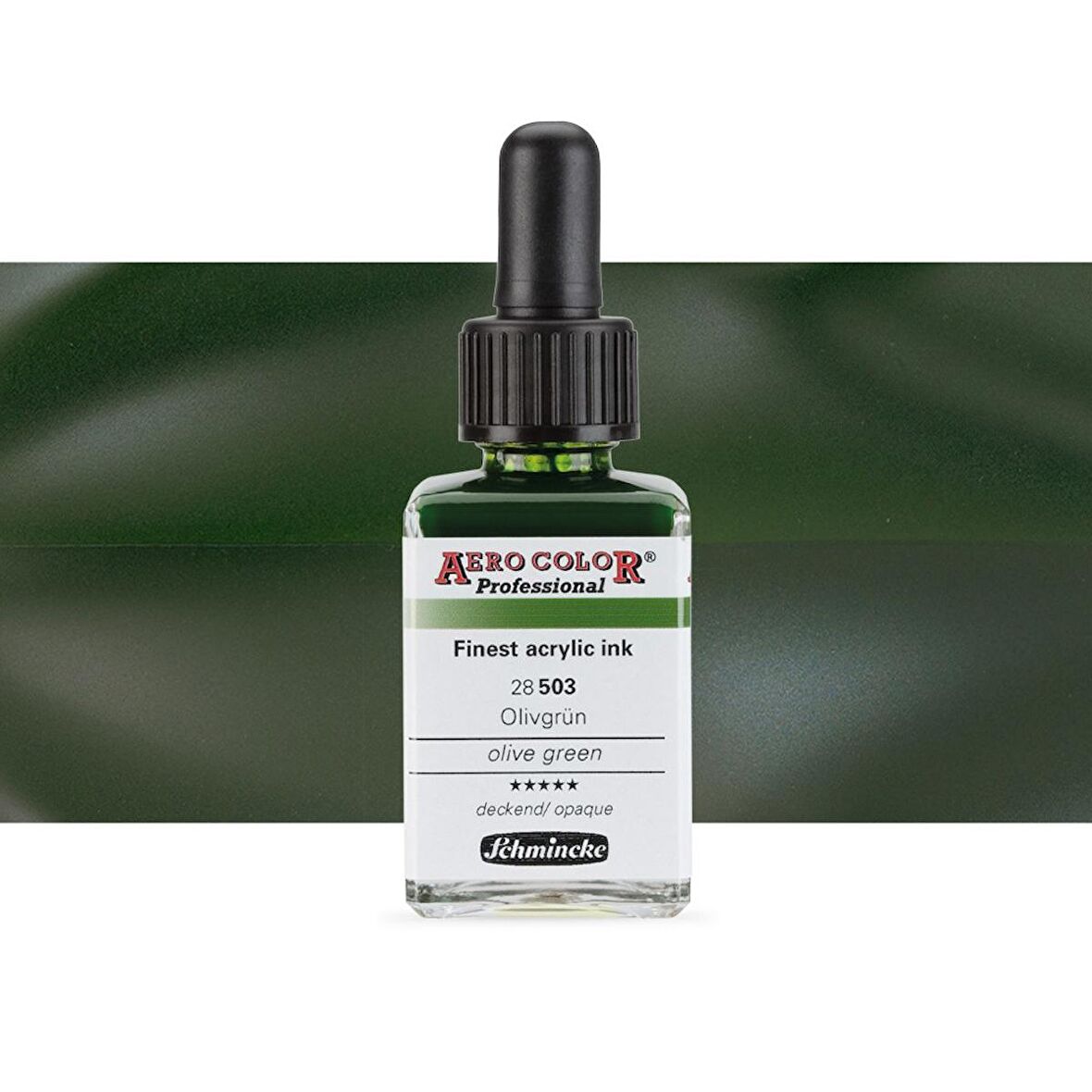 Schmincke Aero Color Professional Finest Akrilik ink. 28ml Olive Green 503