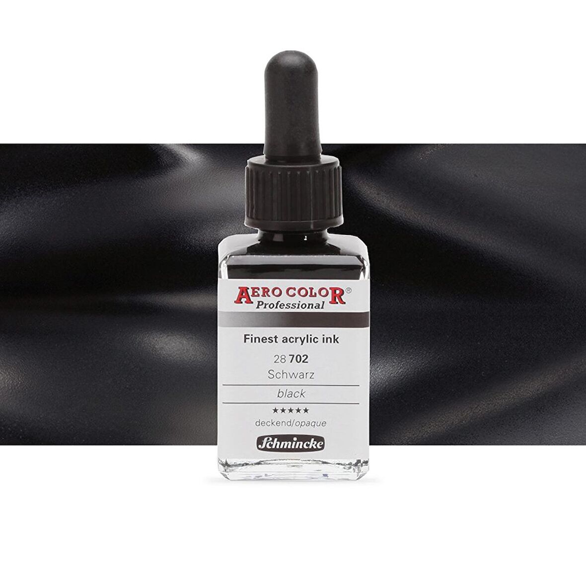 Schmincke Aero Color Professional Finest Akrilik ink. 28ml Black 702