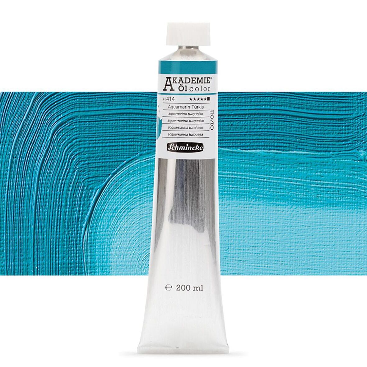 Schmincke Akademie Yağlı Boya 200ml S.1 414 Aquamarine Turquoise