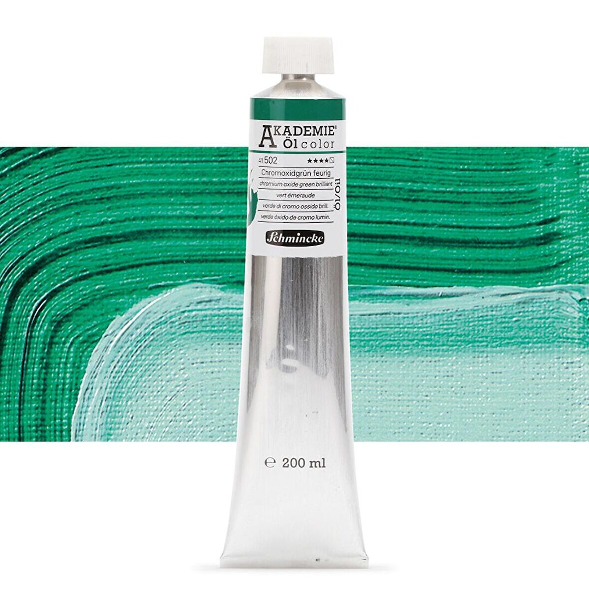 Schmincke Akademie Yağlı Boya 200ml S.1 502 Chromium Oxide Green Brilliant
