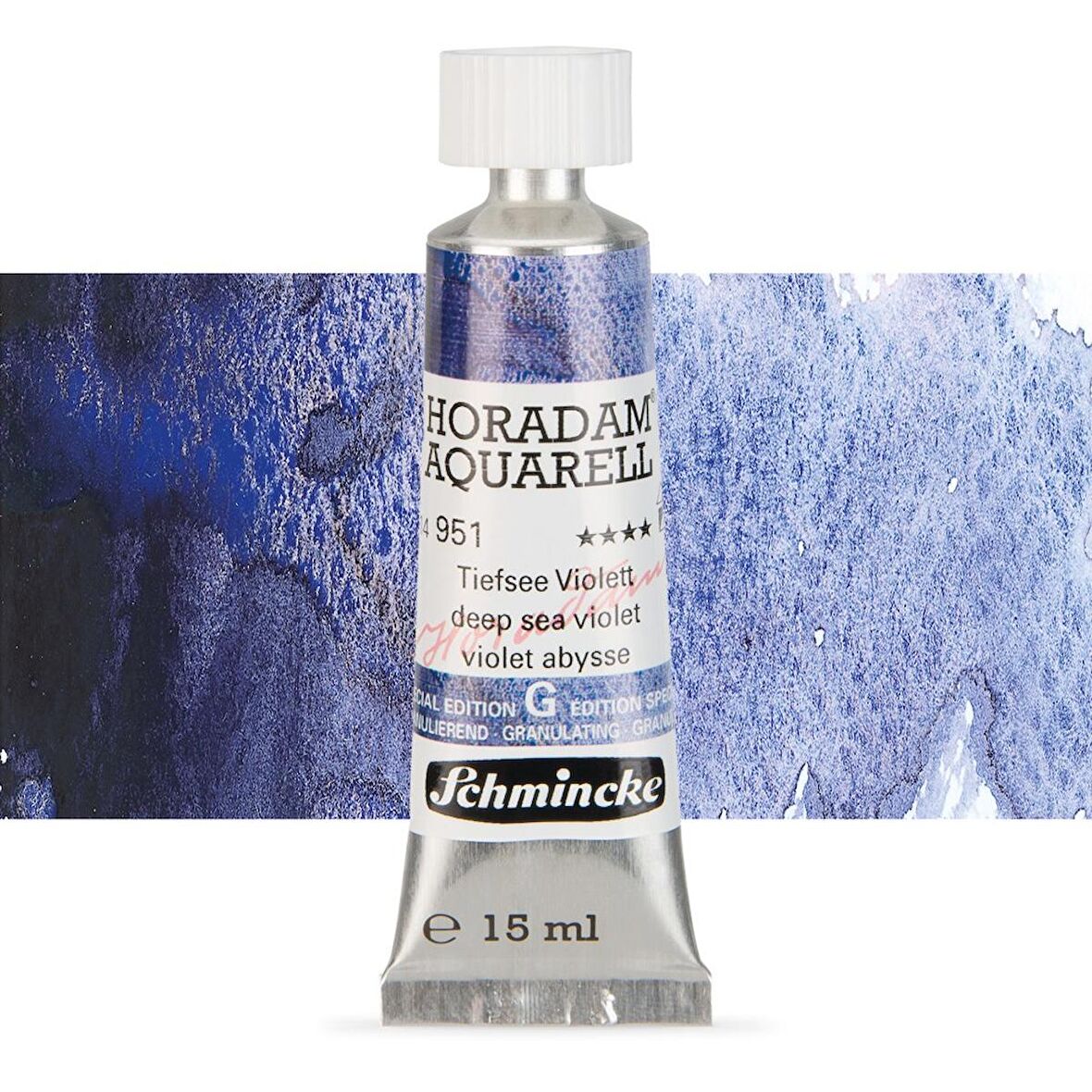 Schmincke Horadam Aquarell Tube 15ml Super Granulation Seri 951 Deep Sea Violet