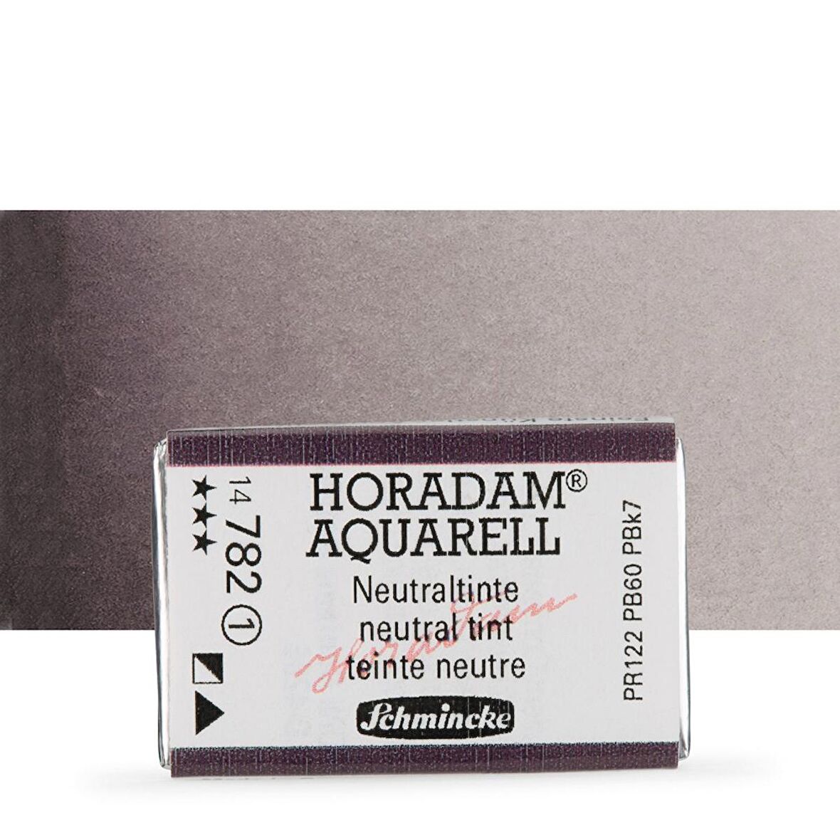 Schmincke Horadam Aquarell Tam Tablet Sulu Boya Neutral Tint 782 S.1 