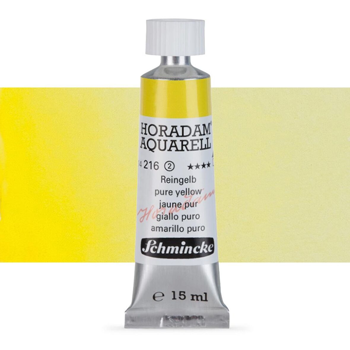 Schmincke Horadam Aquarell Tube Tüp Sulu Boya 15ml Pure Yellow 216 S.2