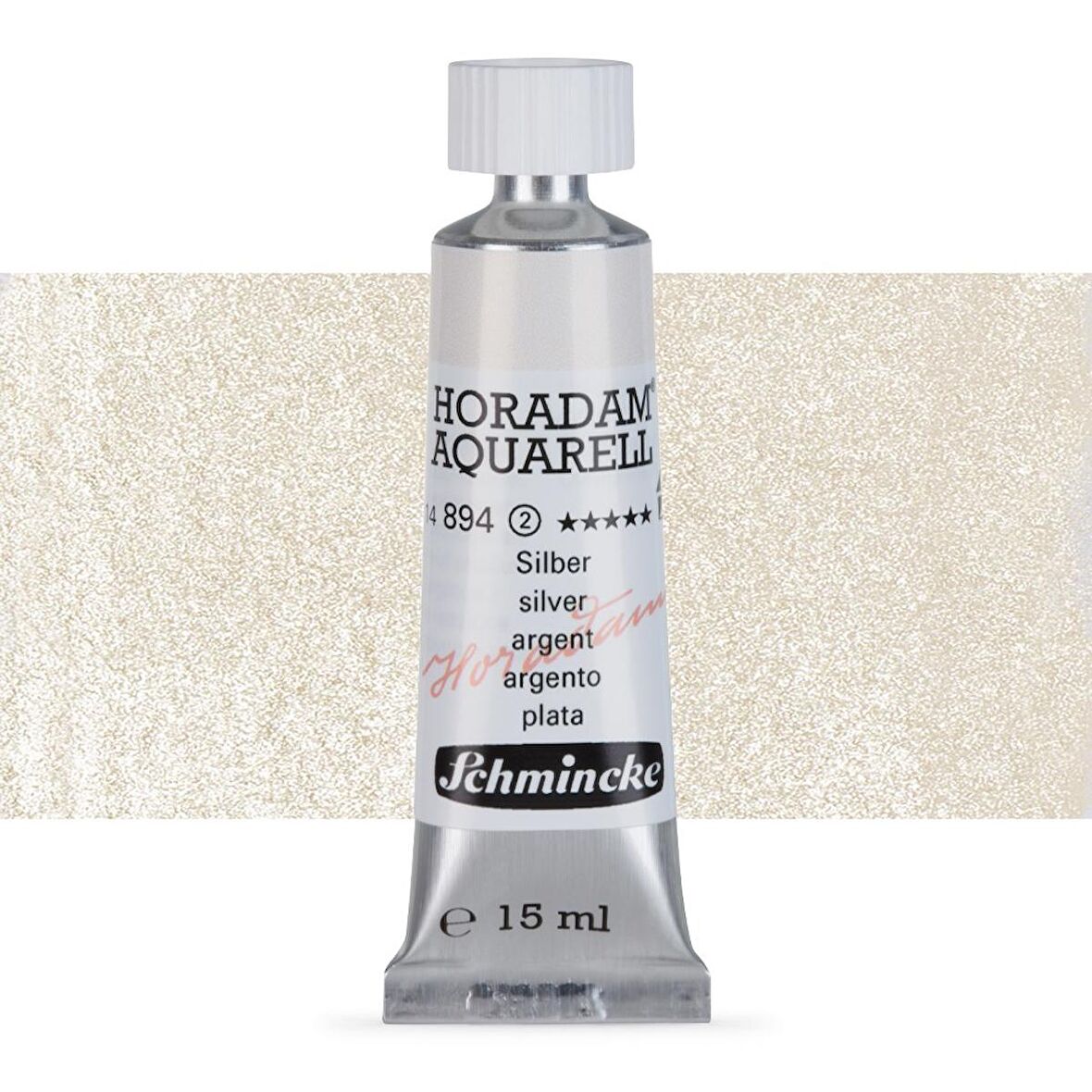 Schmincke Horadam Aquarell Tube Tüp Sulu Boya 15ml Silver 894 S.2