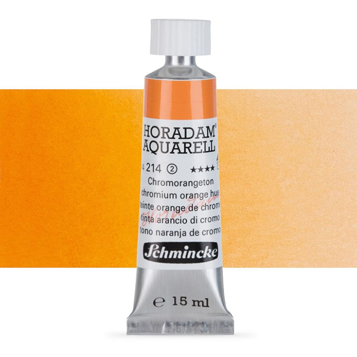 Schmincke Horadam Aquarell Tube Tüp Sulu Boya 15ml Chrome Orange 214 S.2