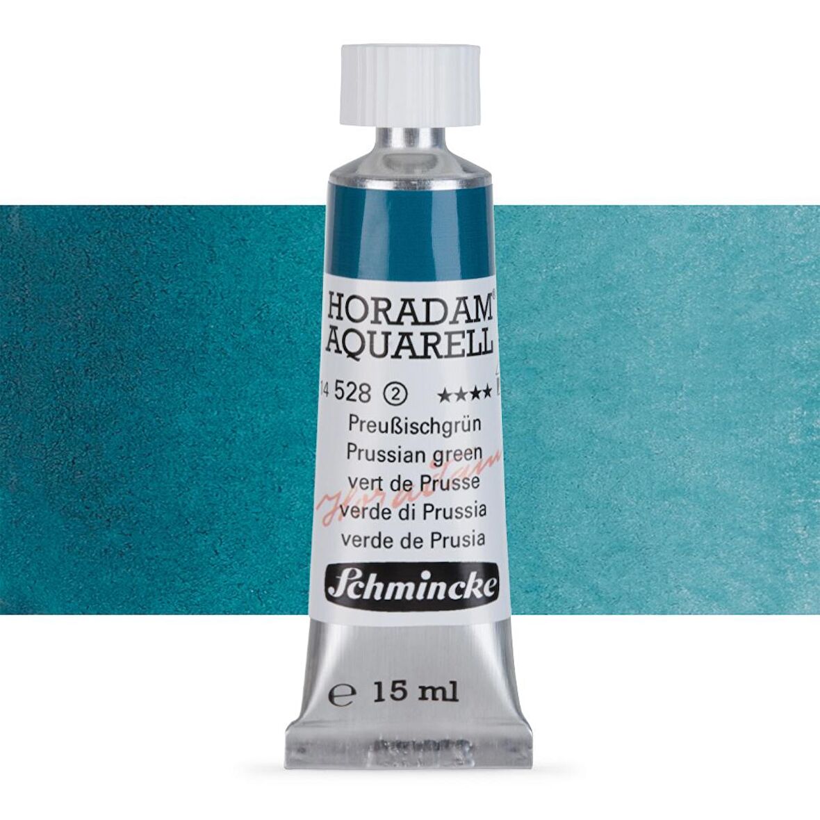 Schmincke Horadam Aquarell Tube Tüp Sulu Boya 15ml Prussian Green 528 S.2