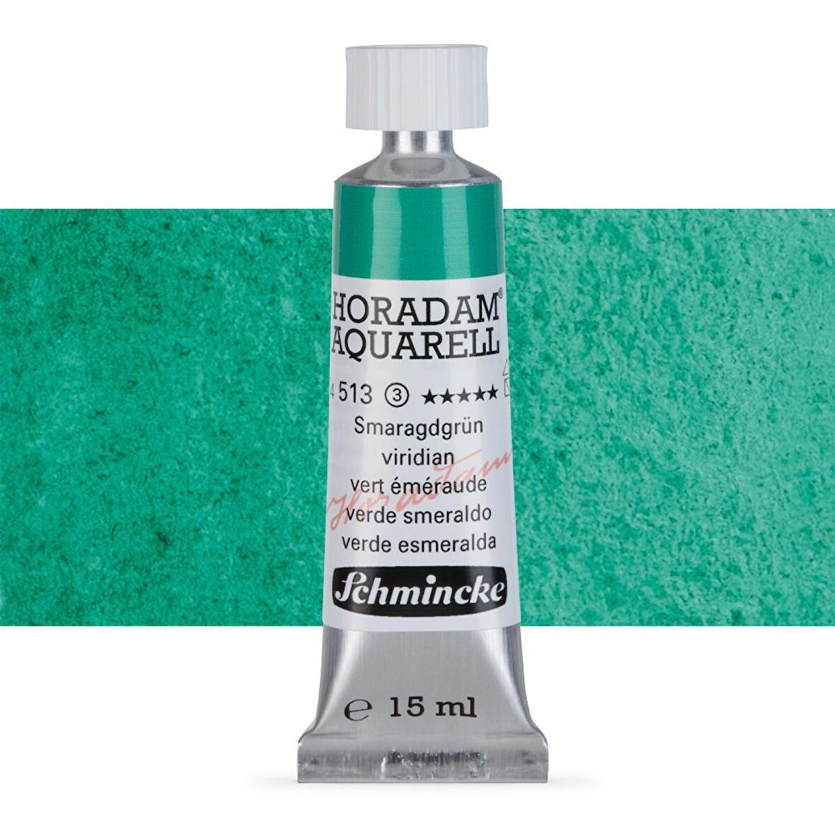 Schmincke Horadam Aquarell Tube Tüp Sulu Boya 15ml Viridian 513 S.3