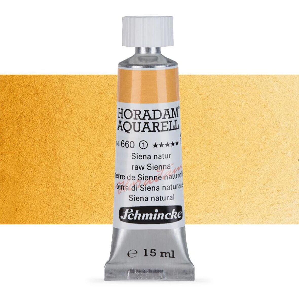 Schmincke Horadam Aquarell Tube Tüp Sulu Boya 15ml Raw Sienna 660 S.1