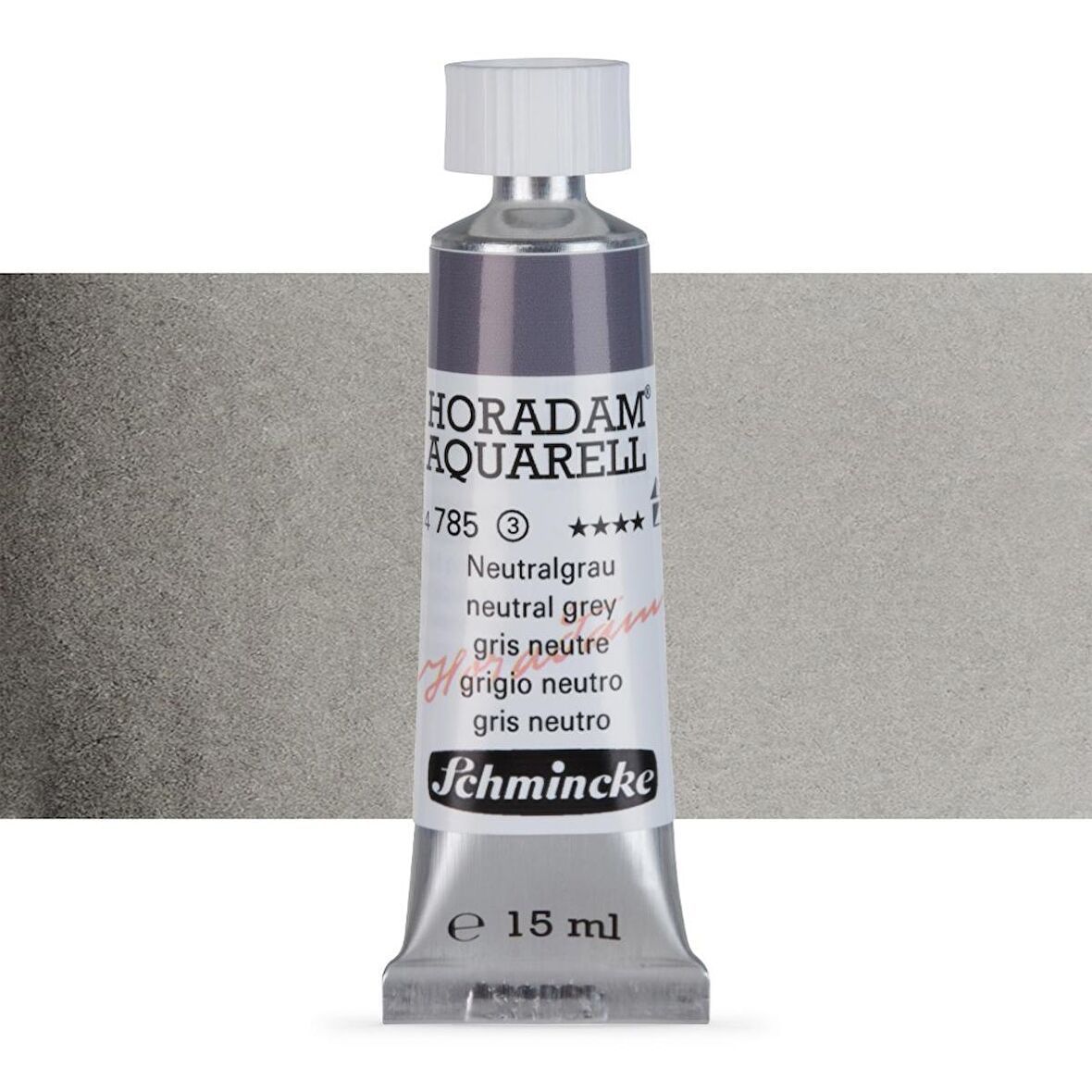 Schmincke Horadam Aquarell Tube Tüp Sulu Boya 15ml Neutral Grey 785 S.3