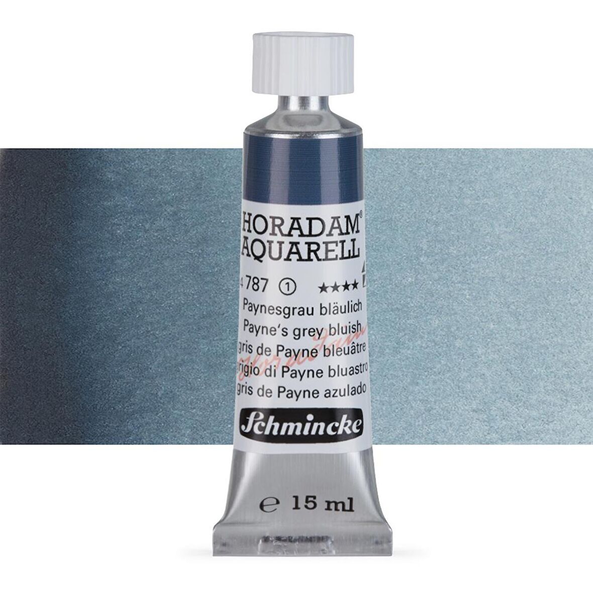 Schmincke Horadam Aquarell Tube Tüp Sulu Boya 15ml Paynes Grey Bluish 787 S.1