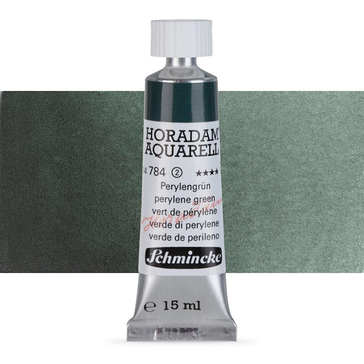 Schmincke Horadam Aquarell Tube Tüp Sulu Boya 15ml Perylene Green 784 S.2
