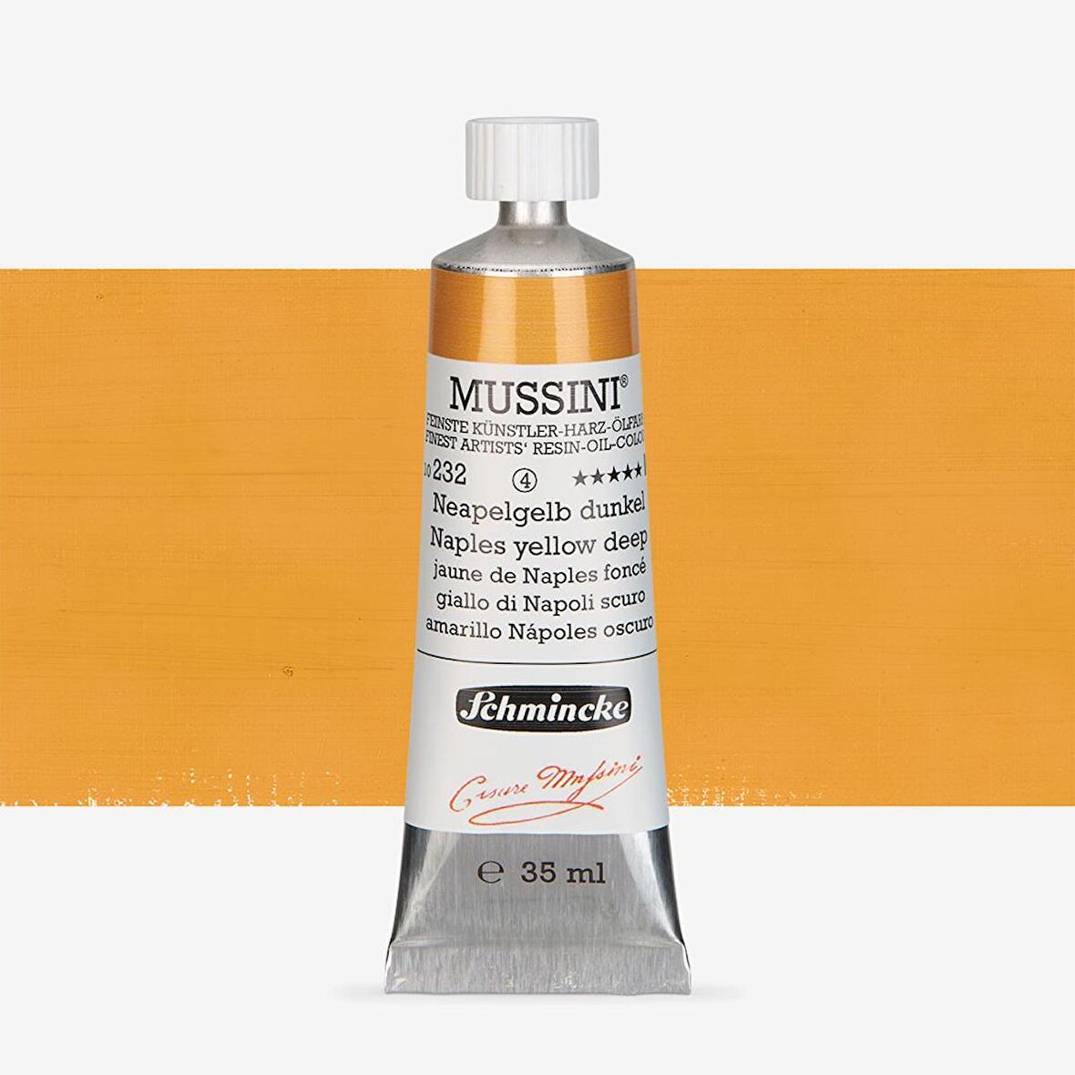 Schmincke  Mussini Yağlı Boya 35ml Naples Yellow Deep 232 S.4