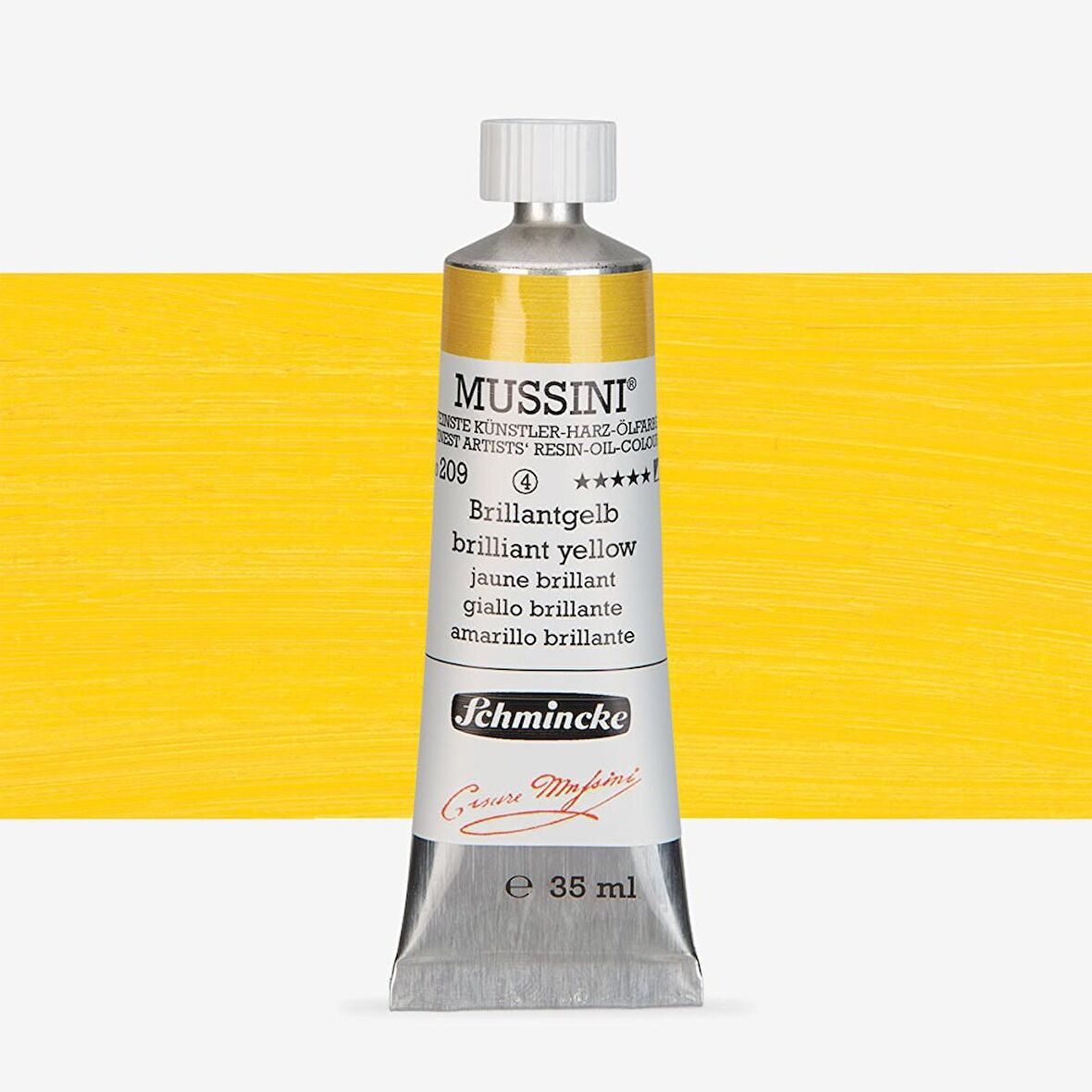 Schmincke  Mussini Yağlı Boya 35ml Vanadium Cadmium Yellow Tone 209 S.4