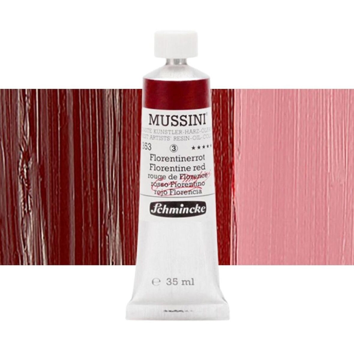 Schmincke  Mussini Yağlı Boya 35ml Florentine Red 353 S.3