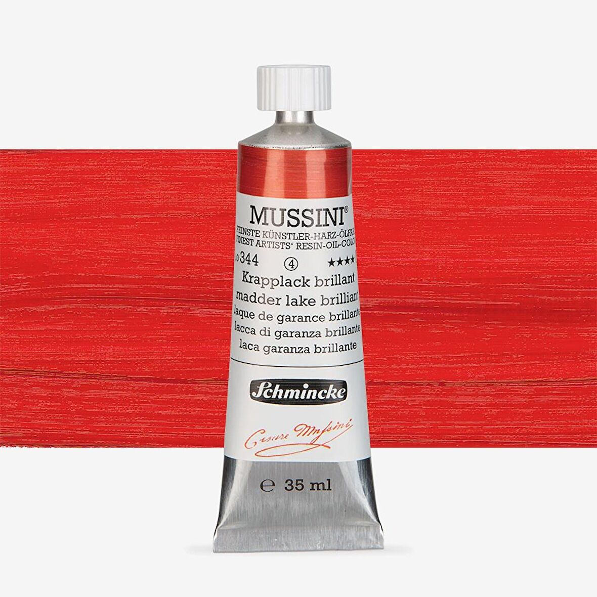 Schmincke  Mussini Yağlı Boya 35ml Madder Lake Brilliant 344 S.4