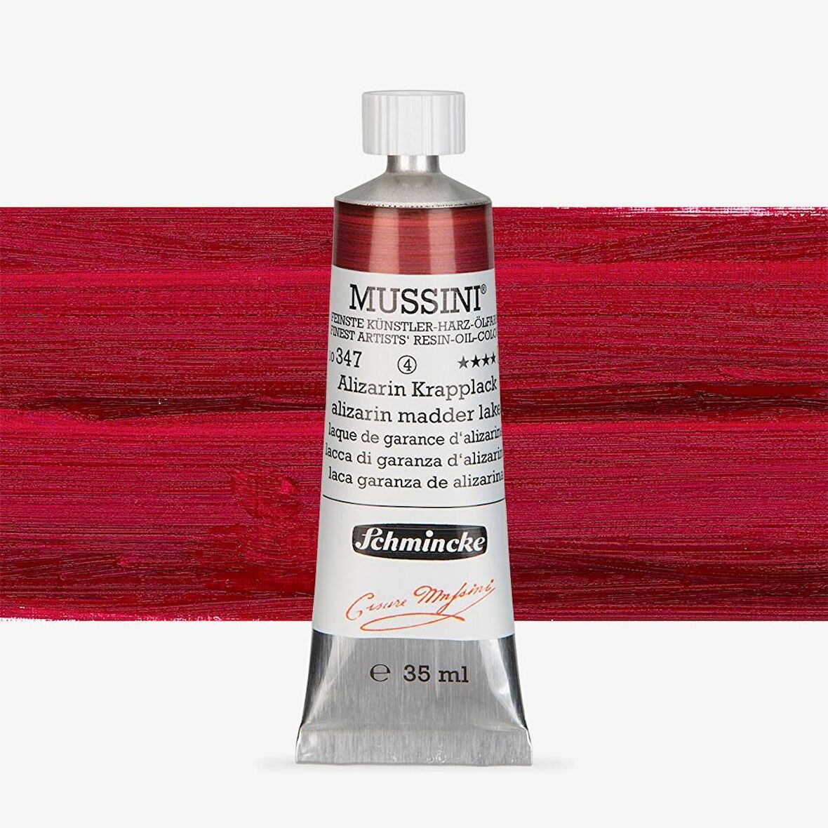 Schmincke  Mussini Yağlı Boya 35ml Alizarin Madder Lake 347 S.4