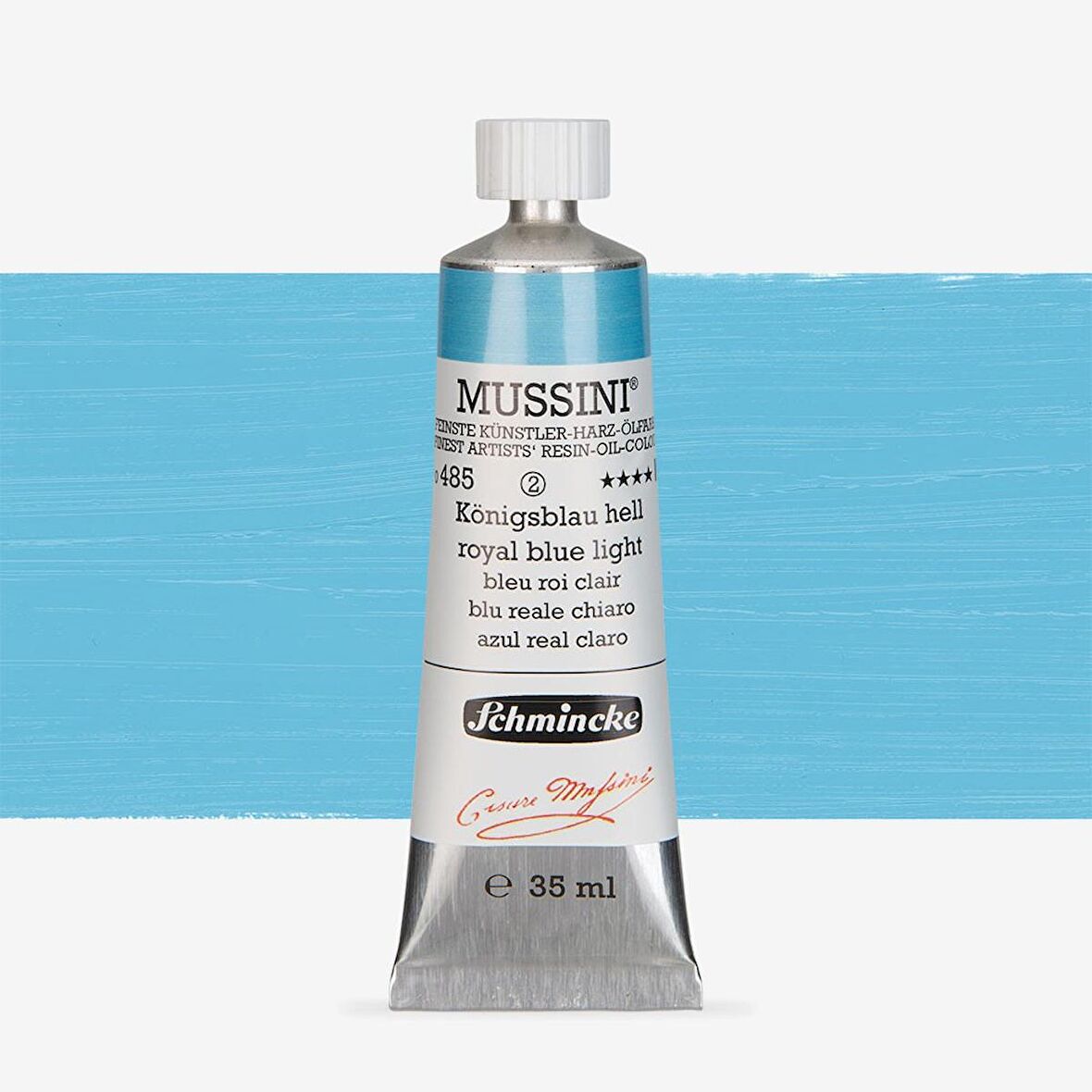 Schmincke  Mussini Yağlı Boya 35ml Royal Blue Light 485 S.2