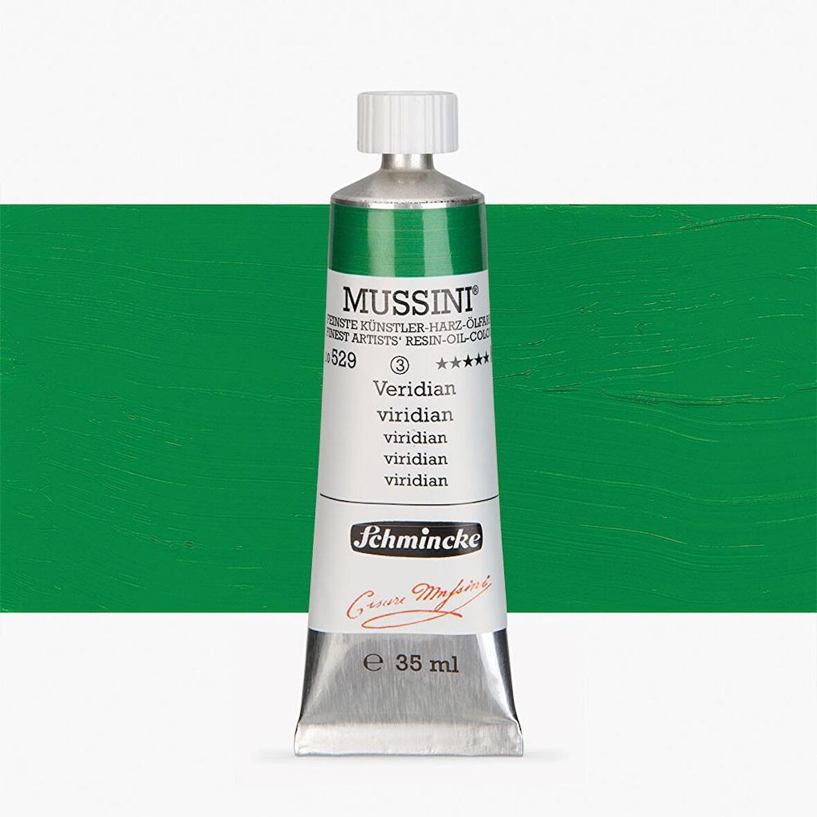 Schmincke  Mussini Yağlı Boya 35ml Viridian 529 S.3
