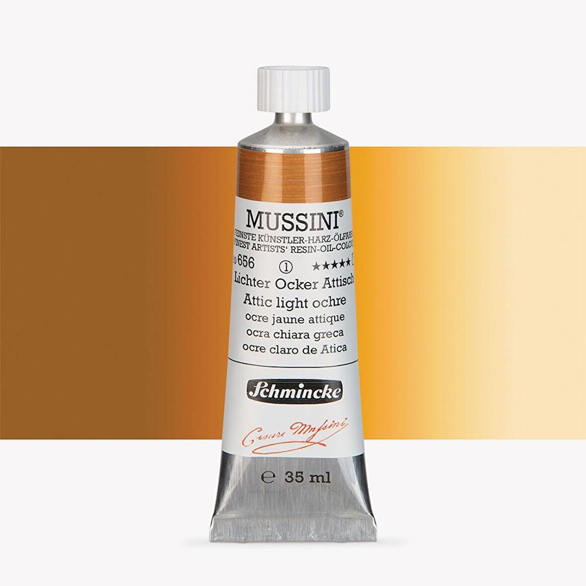 Schmincke  Mussini Yağlı Boya 35ml Attish Light Ochre 656 S.1