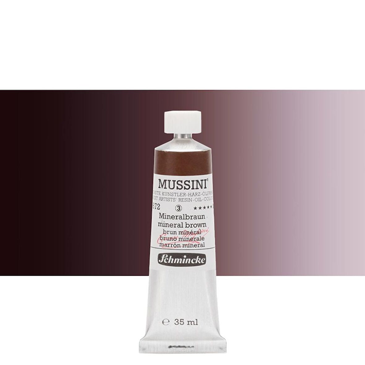 Schmincke  Mussini Yağlı Boya 35ml Mineral Brown 672 S.3 (Raw Umber Light)