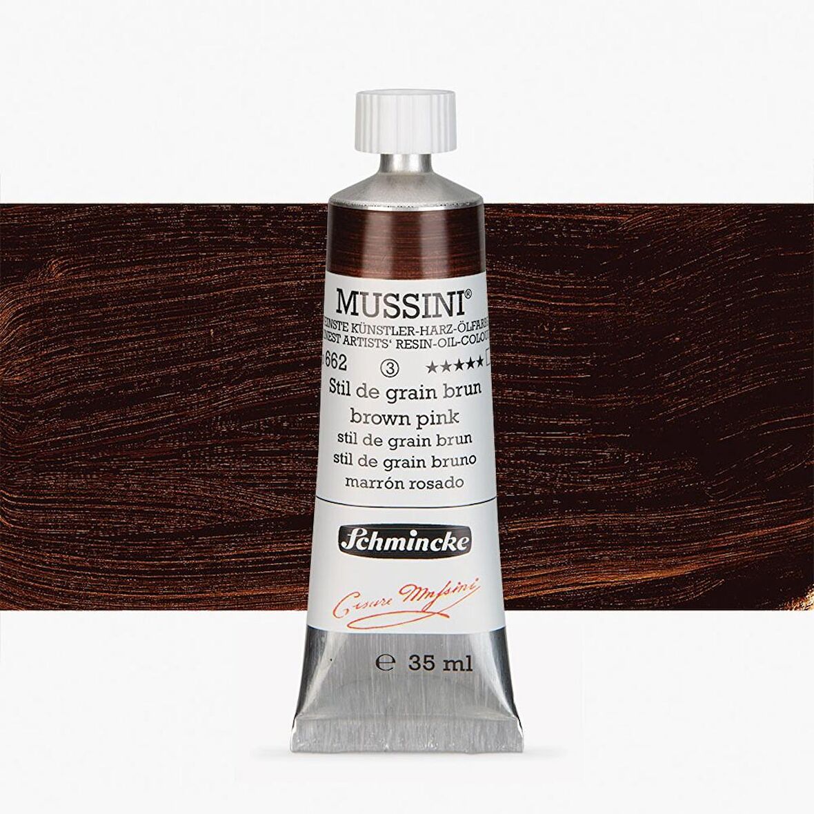 Schmincke  Mussini Yağlı Boya 35ml Brown Pink 662 S.3